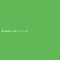 Herrlicher Marmor-Stuhl