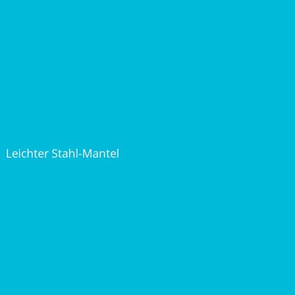 Leichter Stahl-Mantel