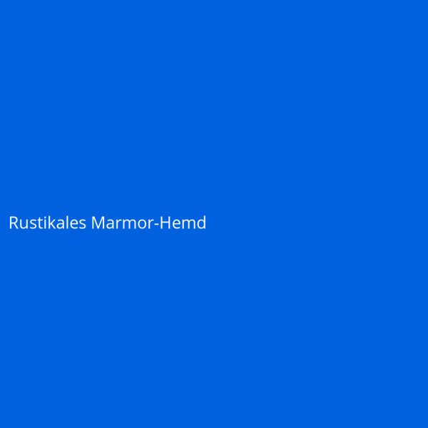 Rustikales Marmor-Hemd