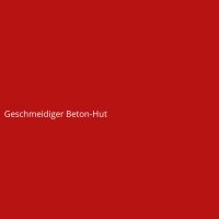 Geschmeidiger Beton-Hut