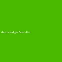Geschmeidiger Beton-Hut