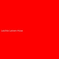 Leichte Leinen-Hose