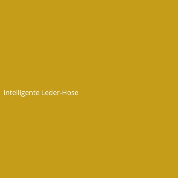 Intelligente Leder-Hose